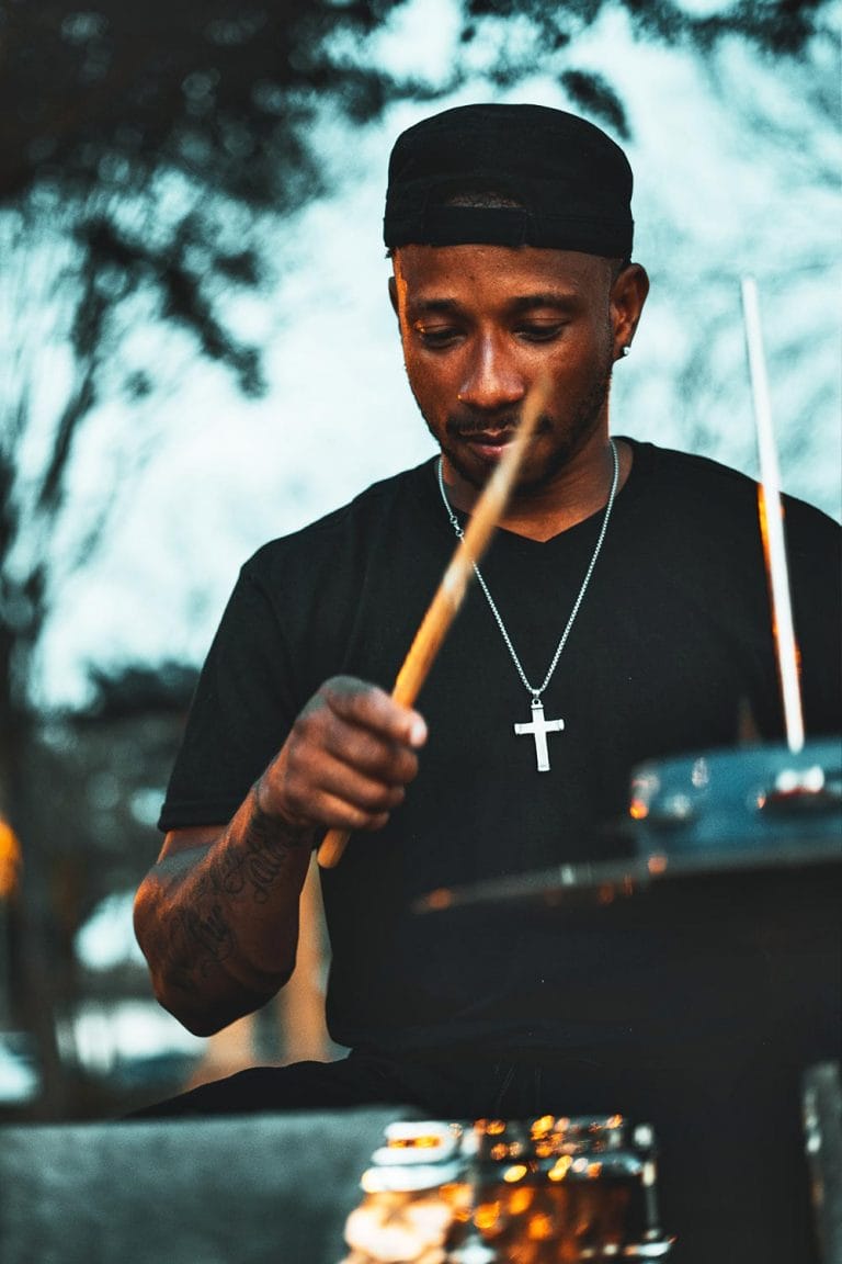 drummer performing