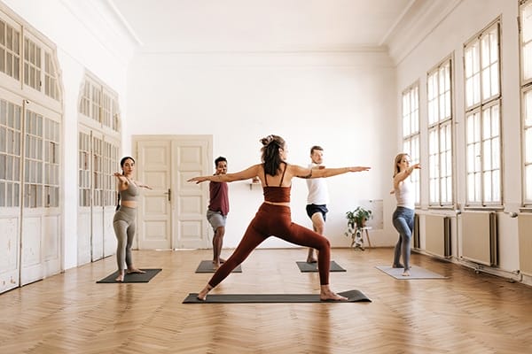 yoga class