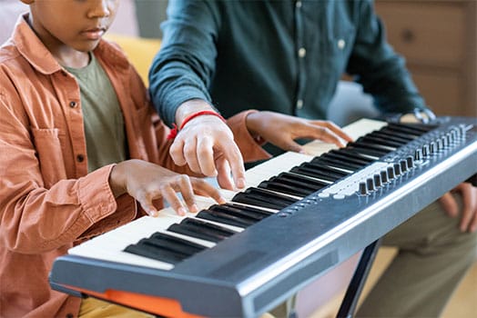 piano music teacher keyboard