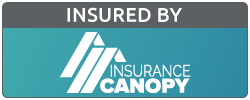 Insured by Insurance Canopy icon.