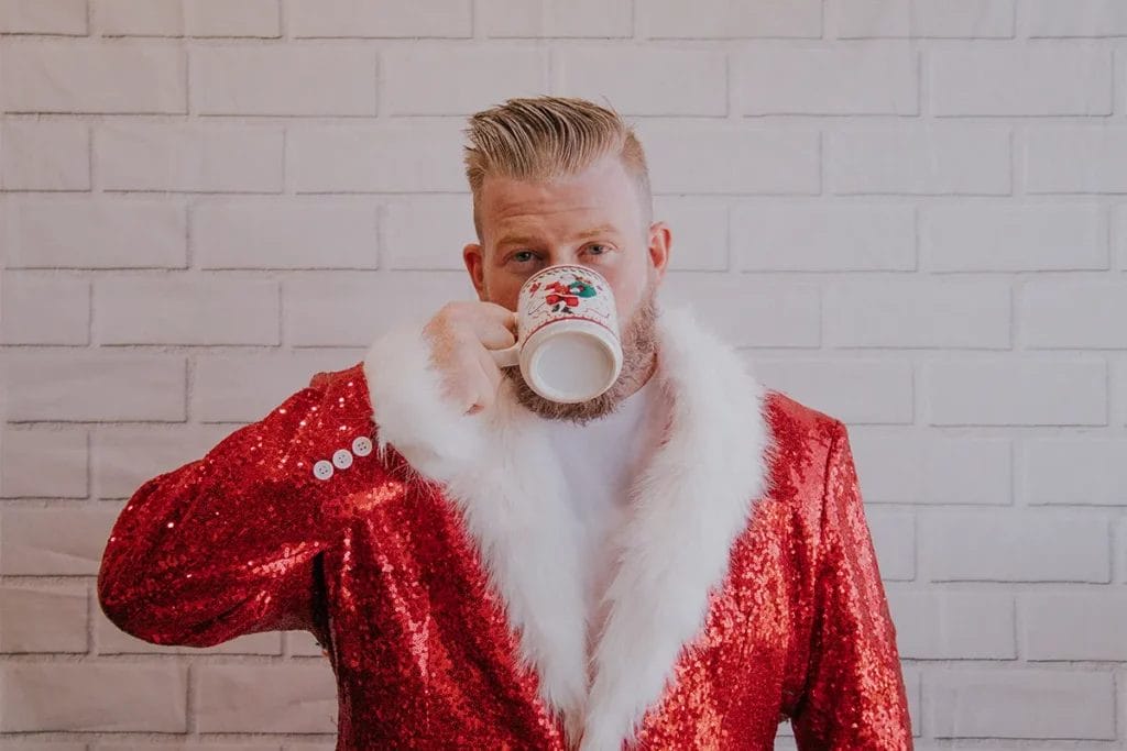 Jefferson Santa Drinking