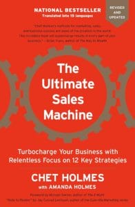 The Ultimate Sales Machine book cover