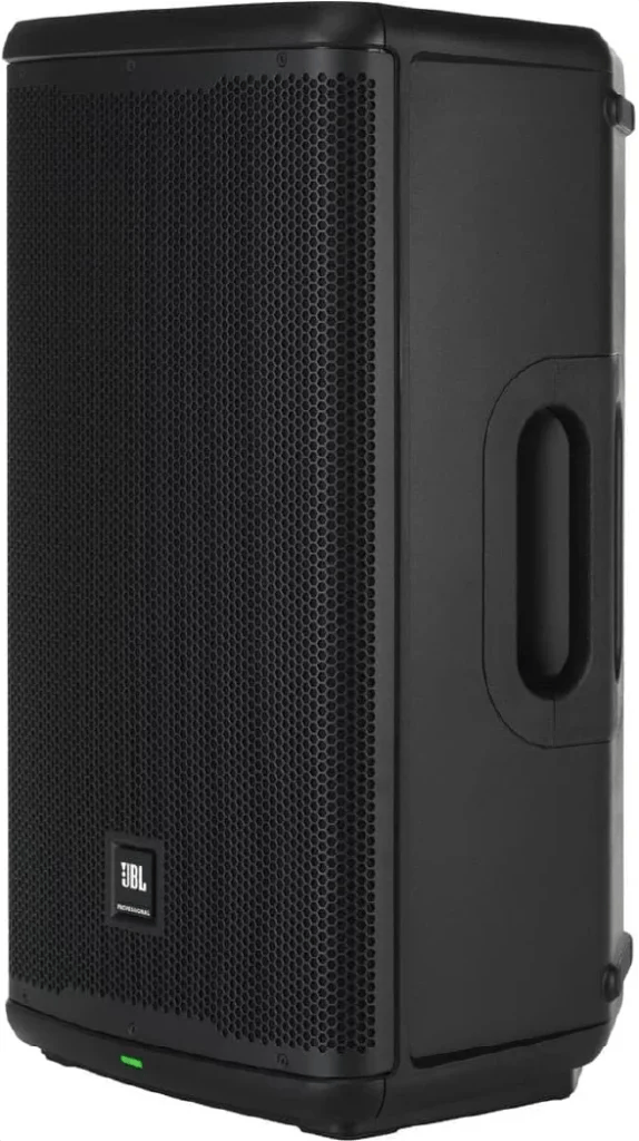 A JBL Eon712 speaker.