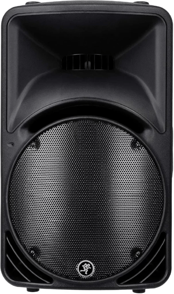 A Mackie c300 speaker.