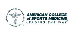 American College of Sports Medicine (ACSM) personal trainer certification program logo