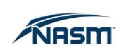 Logo for National Academy of Sports Medicine (NASM)