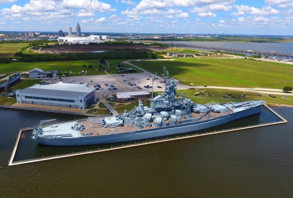 Image of the USS Alabama