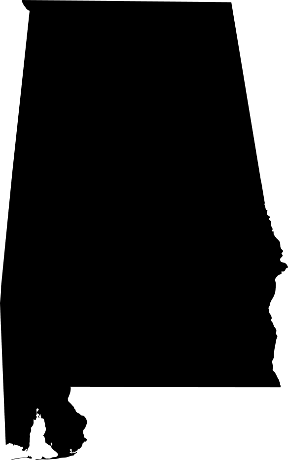 Silhouette of Alabama