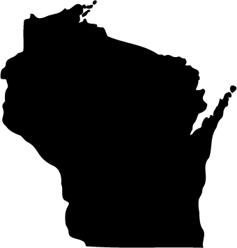 Wisconsin Silhouette