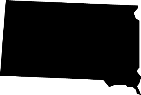 south dakota silhouette