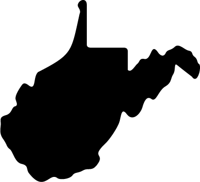 West Virginia Silhouette