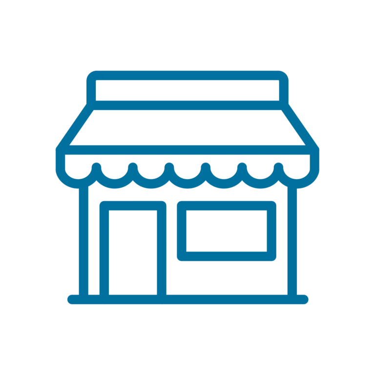 Icon of a store