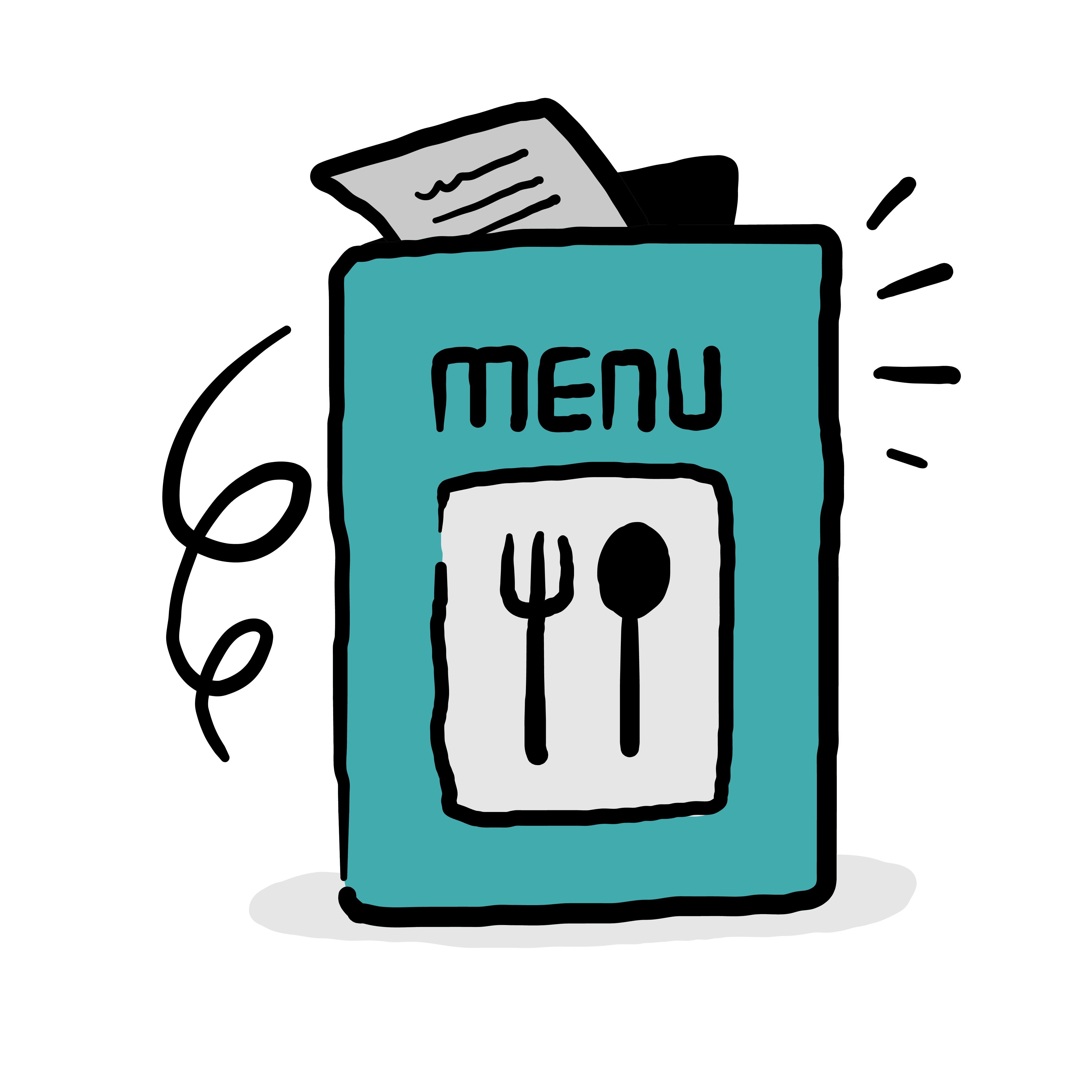Menu illustration