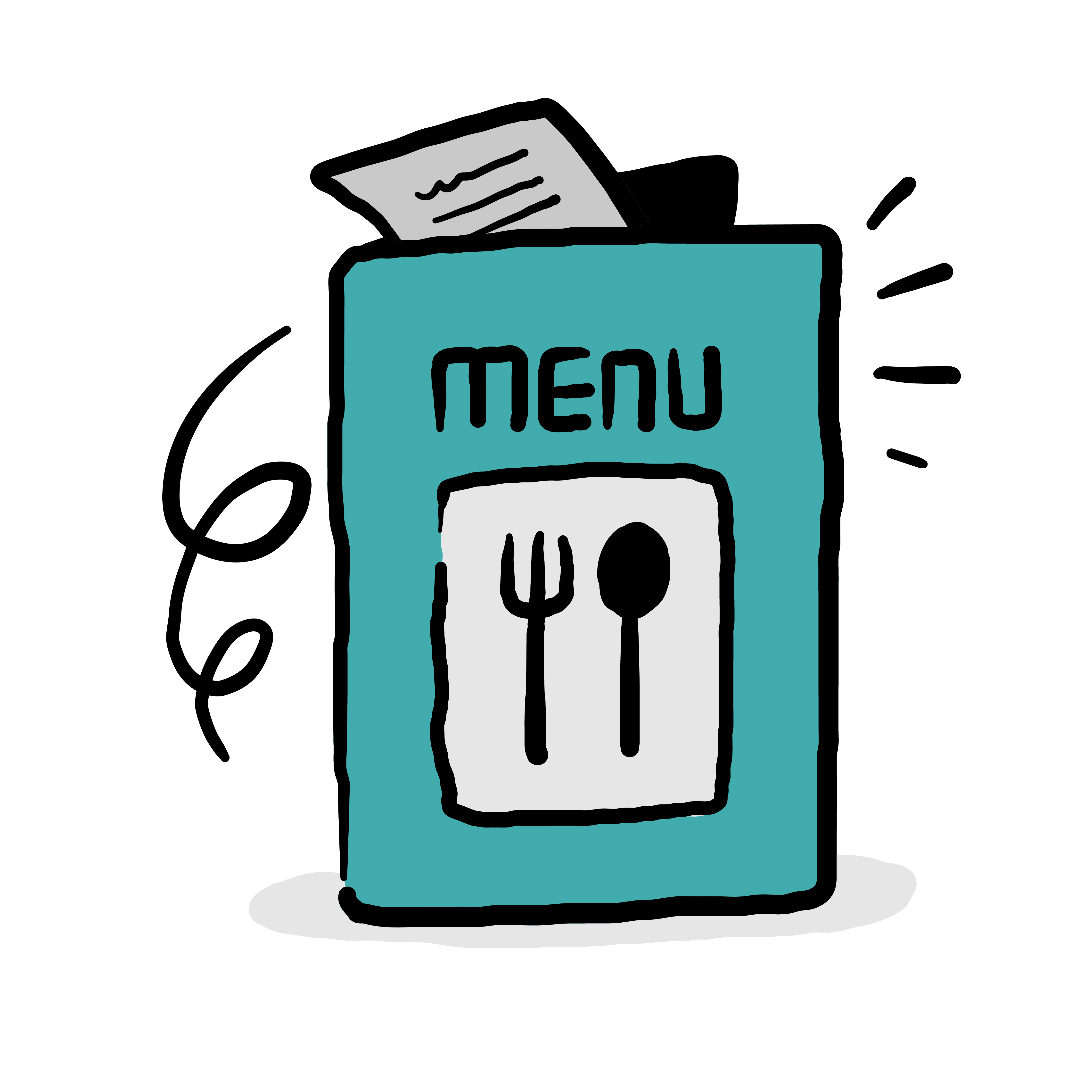 Menu illustration