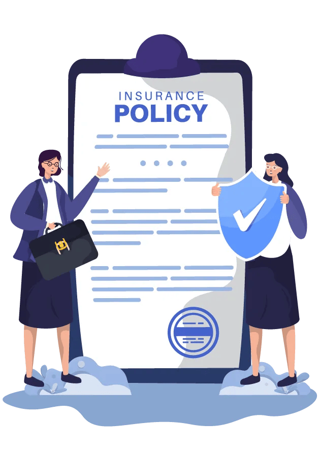 illustration of insurance policy holders