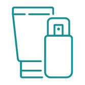 Cosmetic products icon