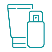Cosmetic products icon