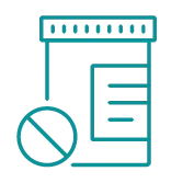 Illustrated bottle of supplements.