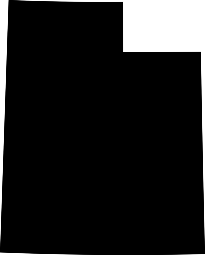State of Utah silhouette