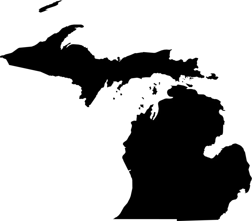 Silhouette of Michigan State