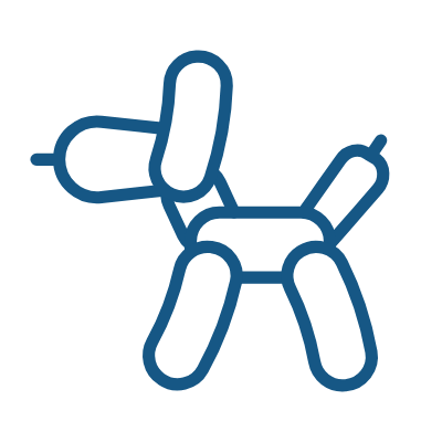 Balloon dog icon